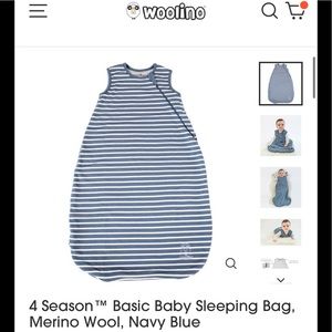 Woolino 4 Season Sleep sack 6-18 months